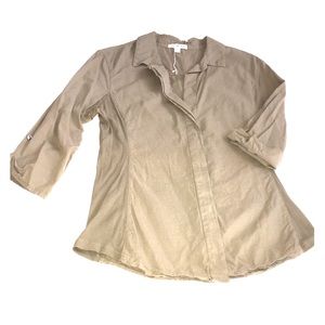 Green Standard James Perse Blouse